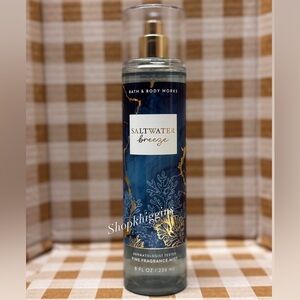 NEW B&BW Saltwater Breeze Fragrance for body and hair , full size